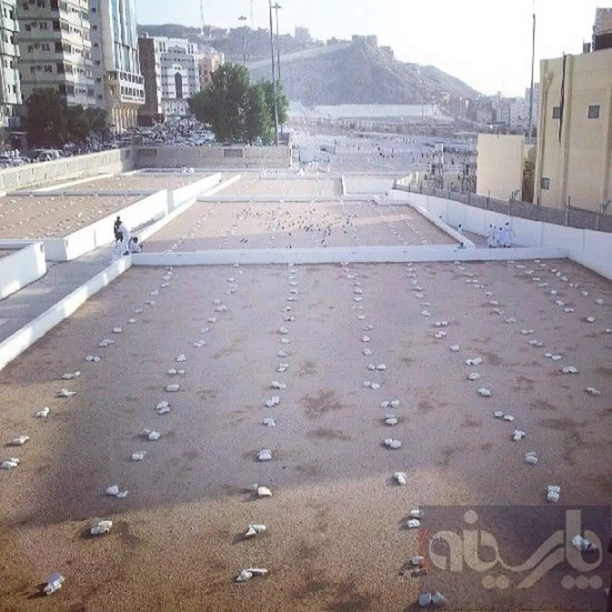 عکس/ قبرستانی در کنار مسجد الحرام