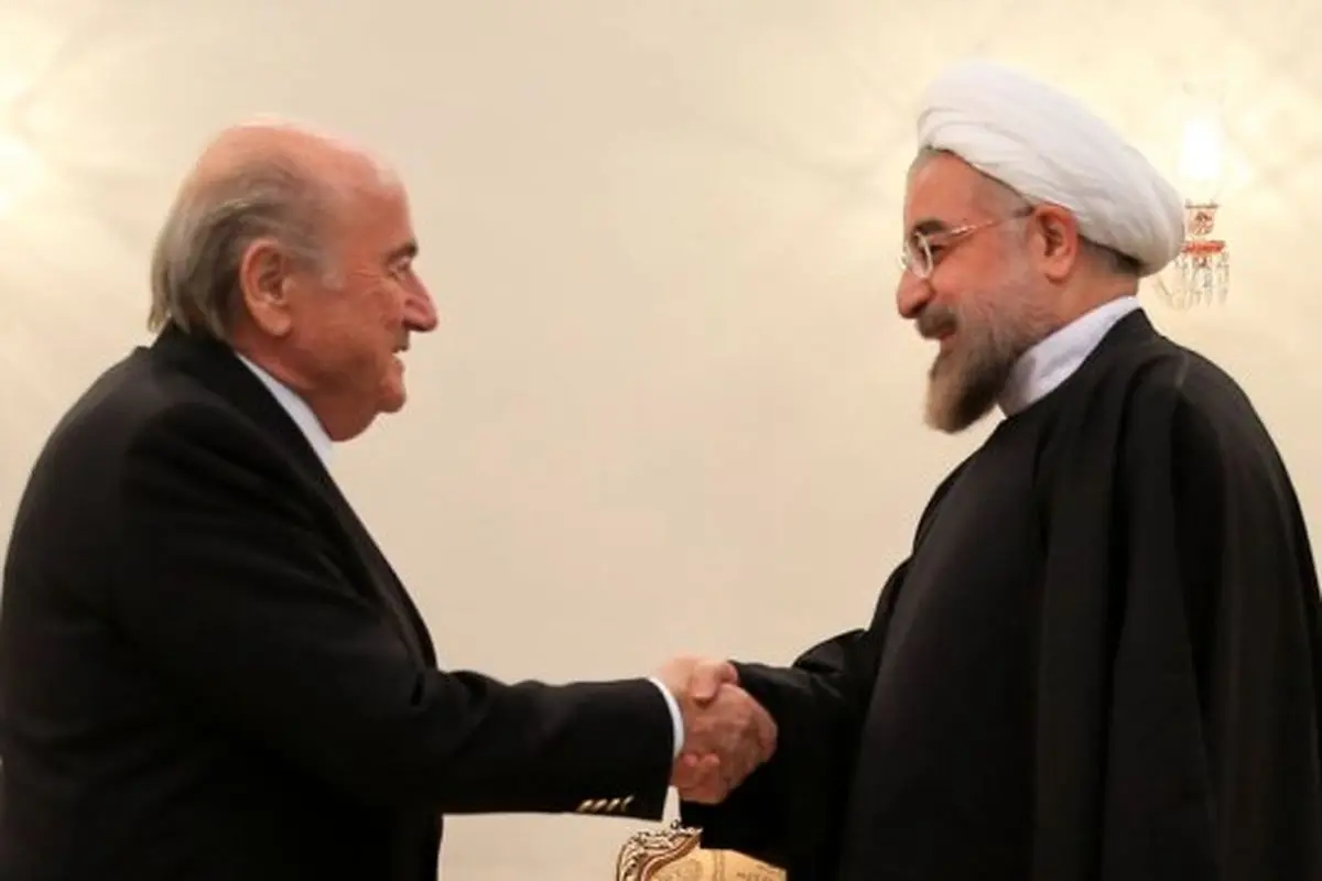 روحانی در دیدار بلاتر: ایران آمادگی برگزاری جام ملت‌های فوتبال و جام جهانی فوتسال را دارد