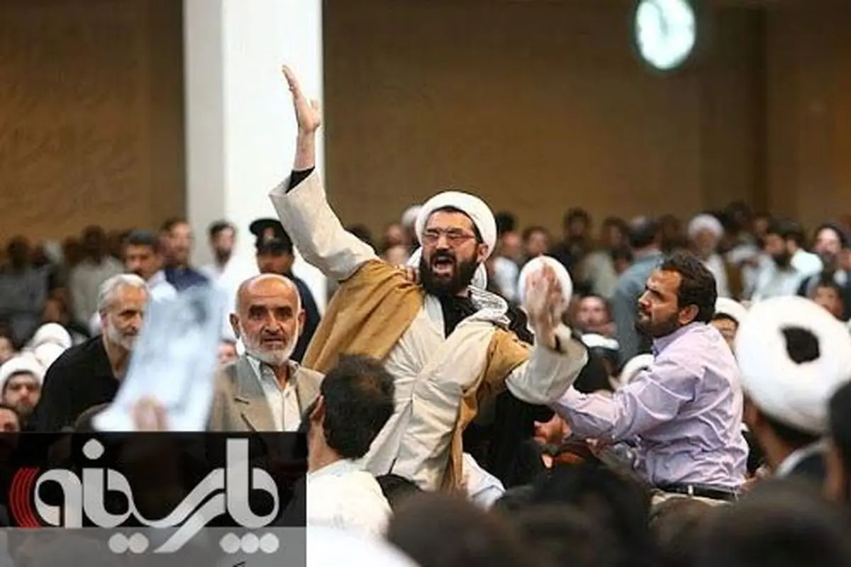 احمدی نژادی ها با هیات "منتظران بهار" آمدند