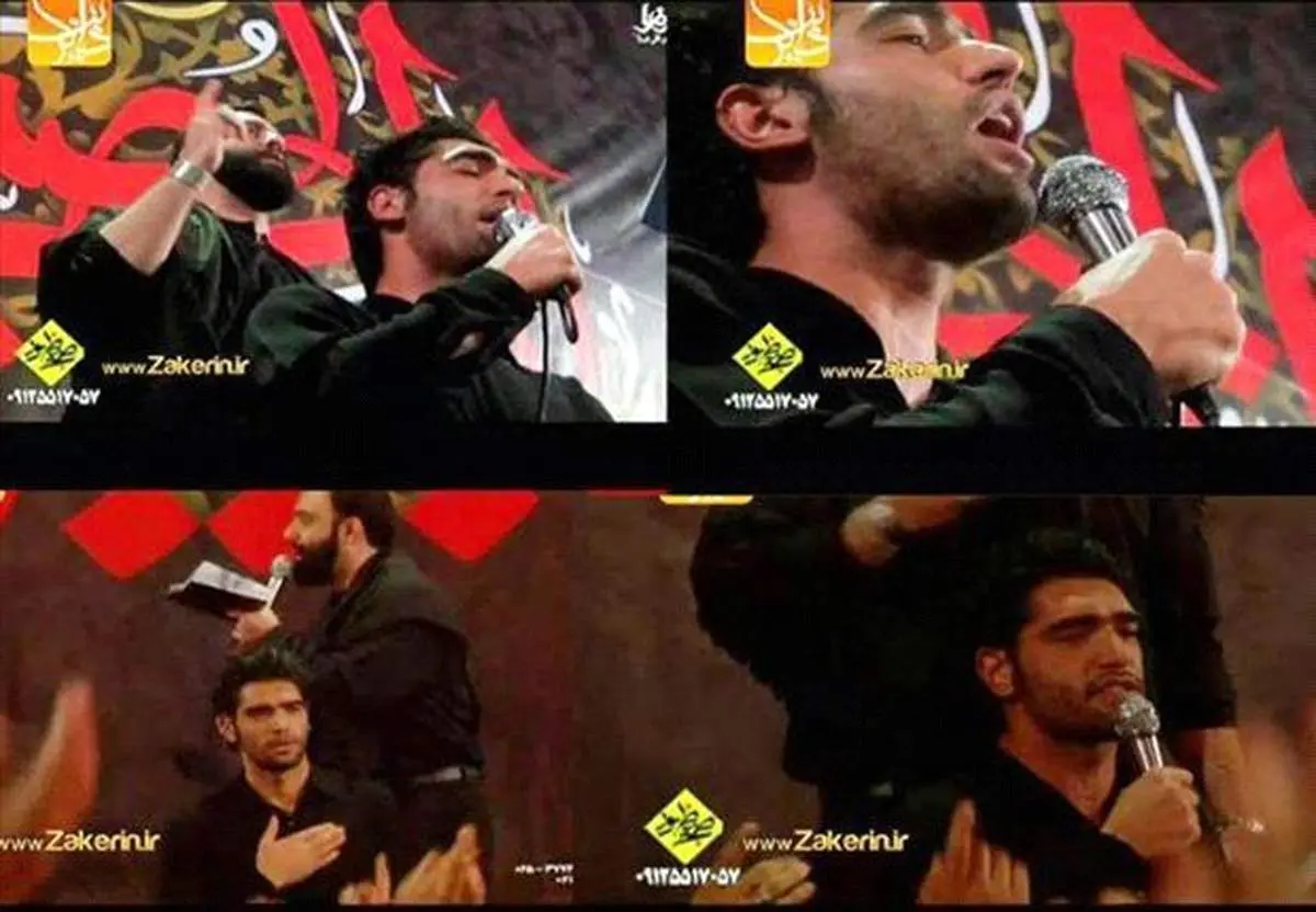 مداحی هافبک پرسپولیس +عکس