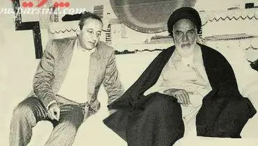 عکس دیده نشده ای از نبیه بری و امام خمینی