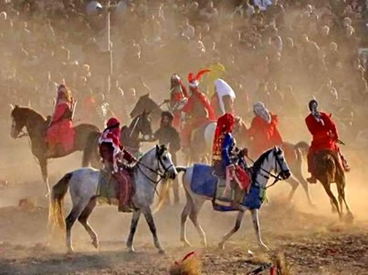 عکس/ مراسم تعزیه خوانی در کاشان