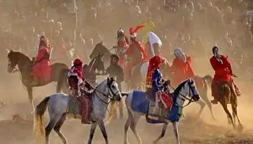 عکس/ مراسم تعزیه خوانی در کاشان