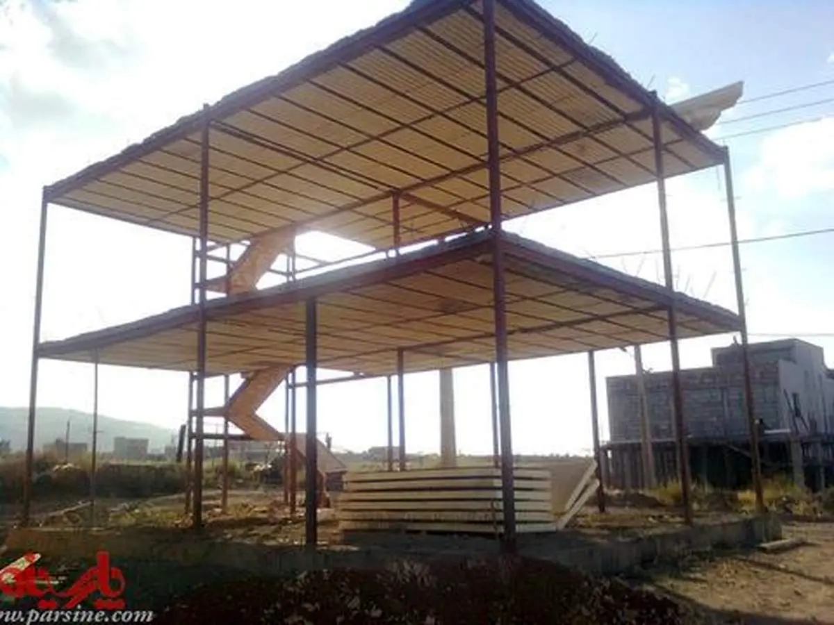 مسکن مهر با ستون 10 سانتی متر!