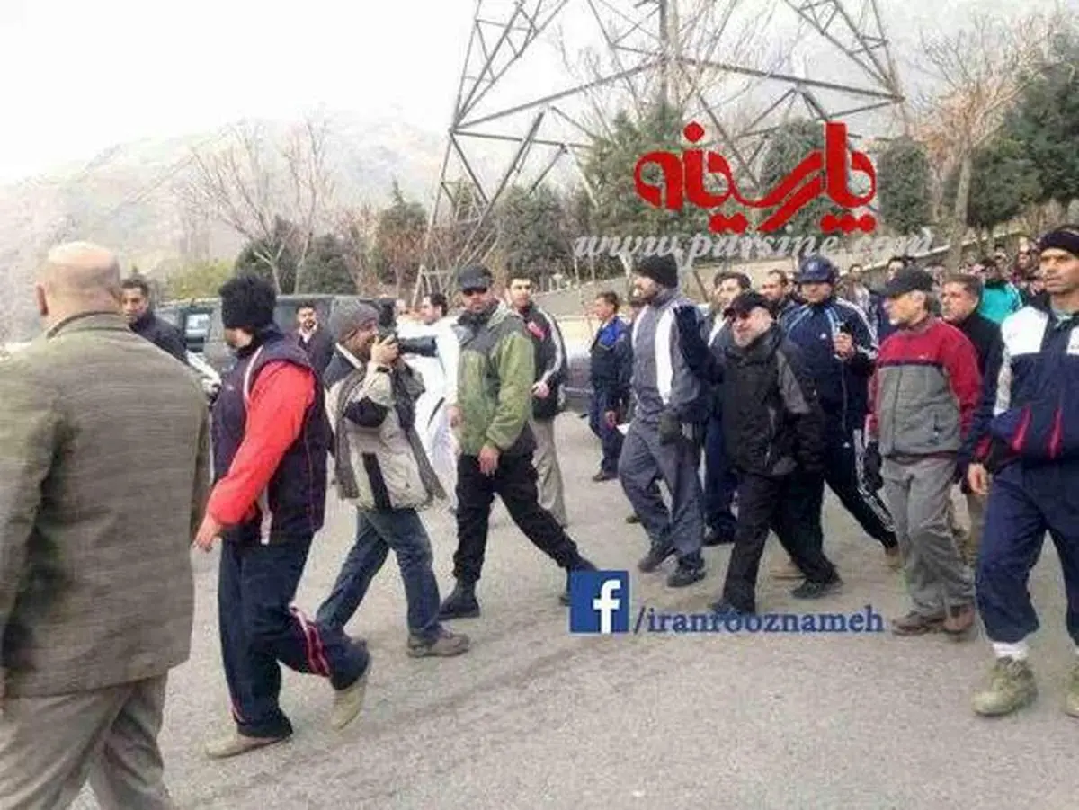 عکس/ حسن روحانی در توچال