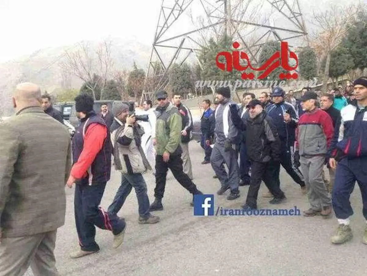 عکس/ حسن روحانی در توچال