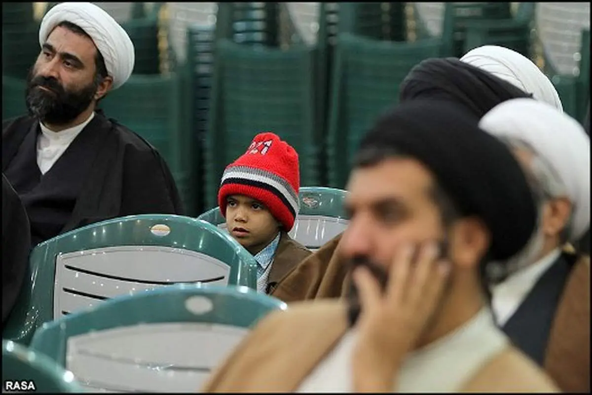 عکس/ آقازاده یک مدیر حوزه علمیه در خراسان