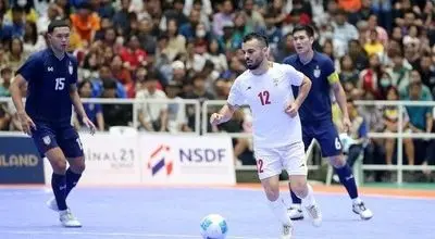 تیم ملی فوتسال ایران نایب قهرمان شد