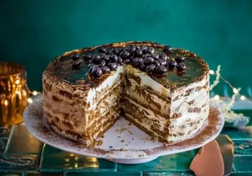 دستور ساده و اقتصادی چیزکیک یخچالی با بیسکویت پتی‌بور