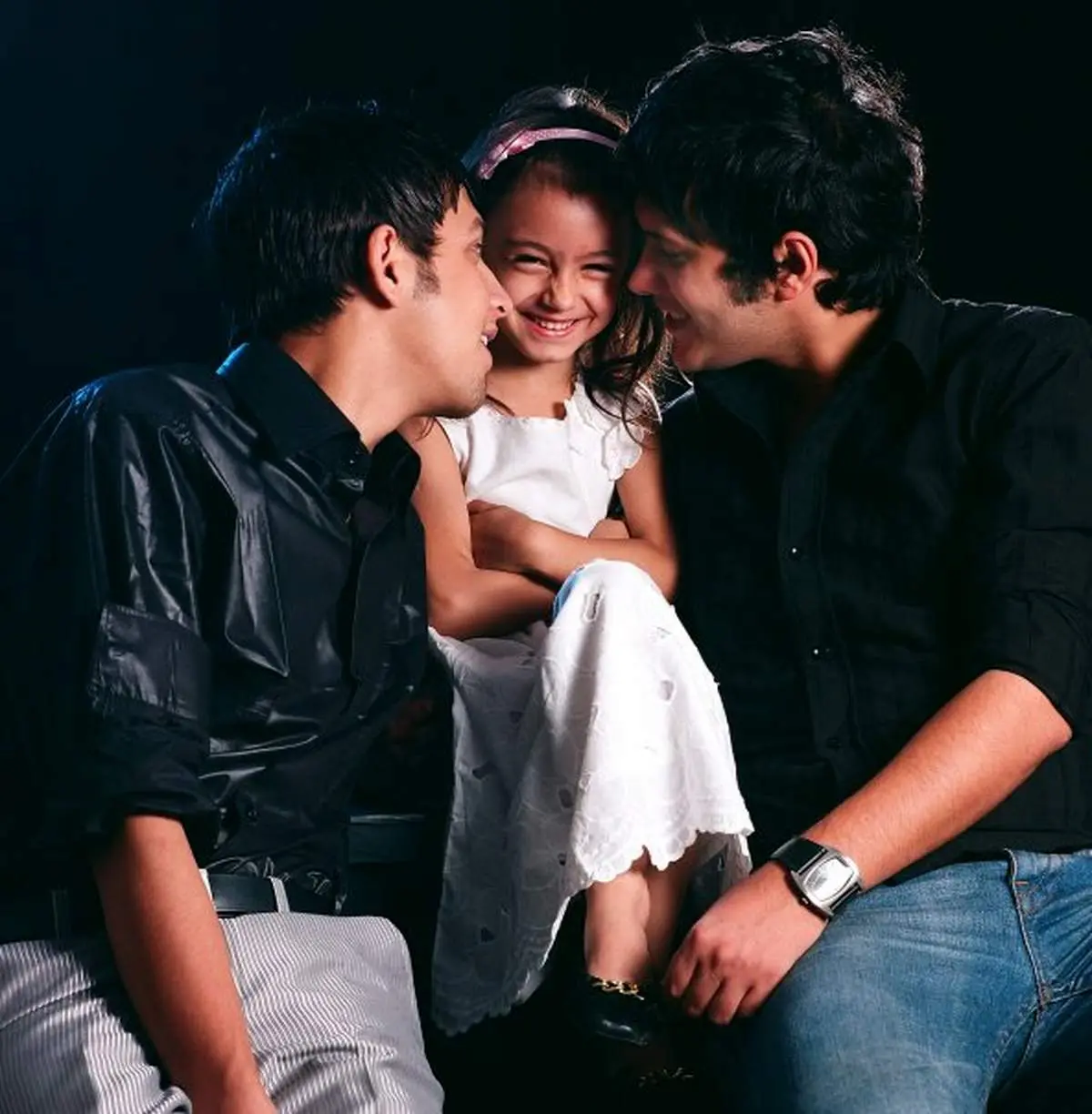 عکس نیکی نصیریان در کنار سیاوش خیرابی