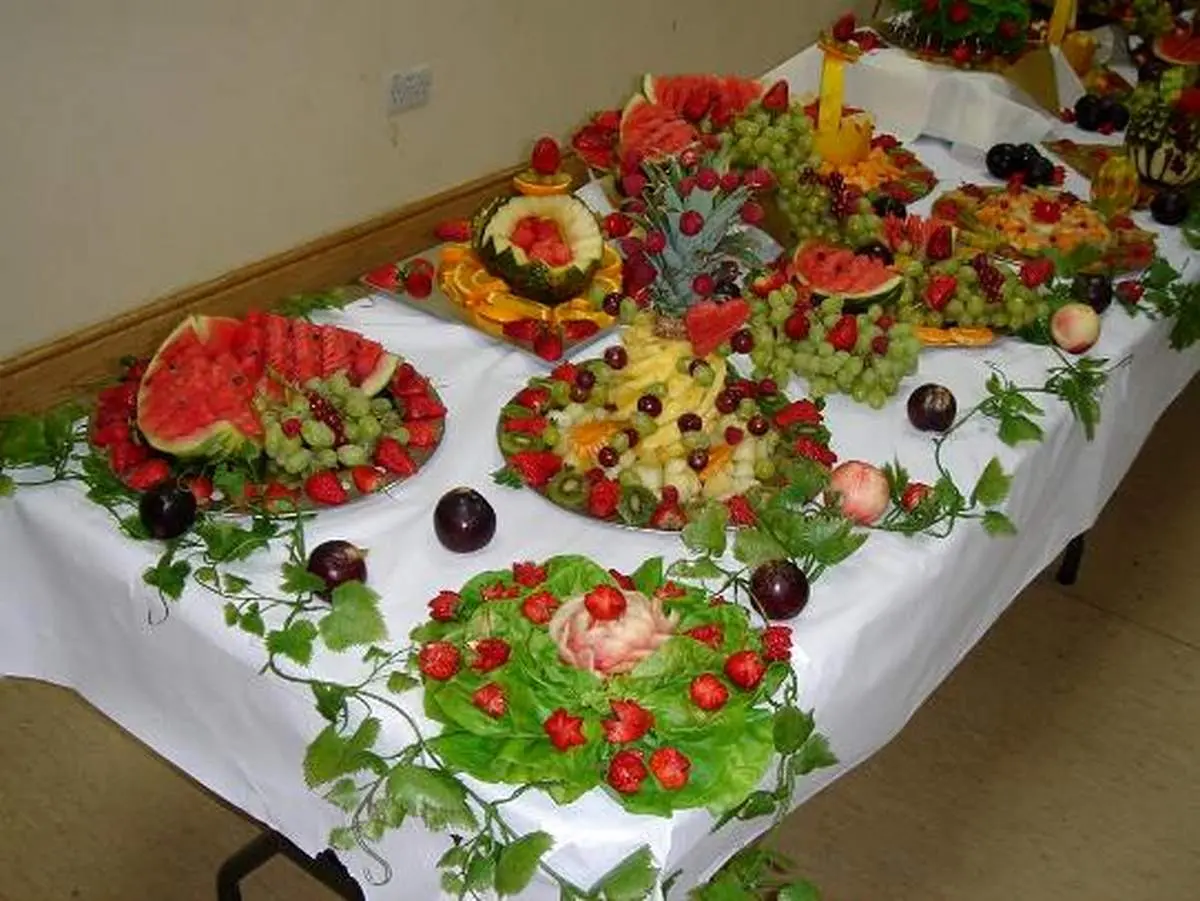 عکس/ تزئین بسیار زیبای سفره شب یلدا