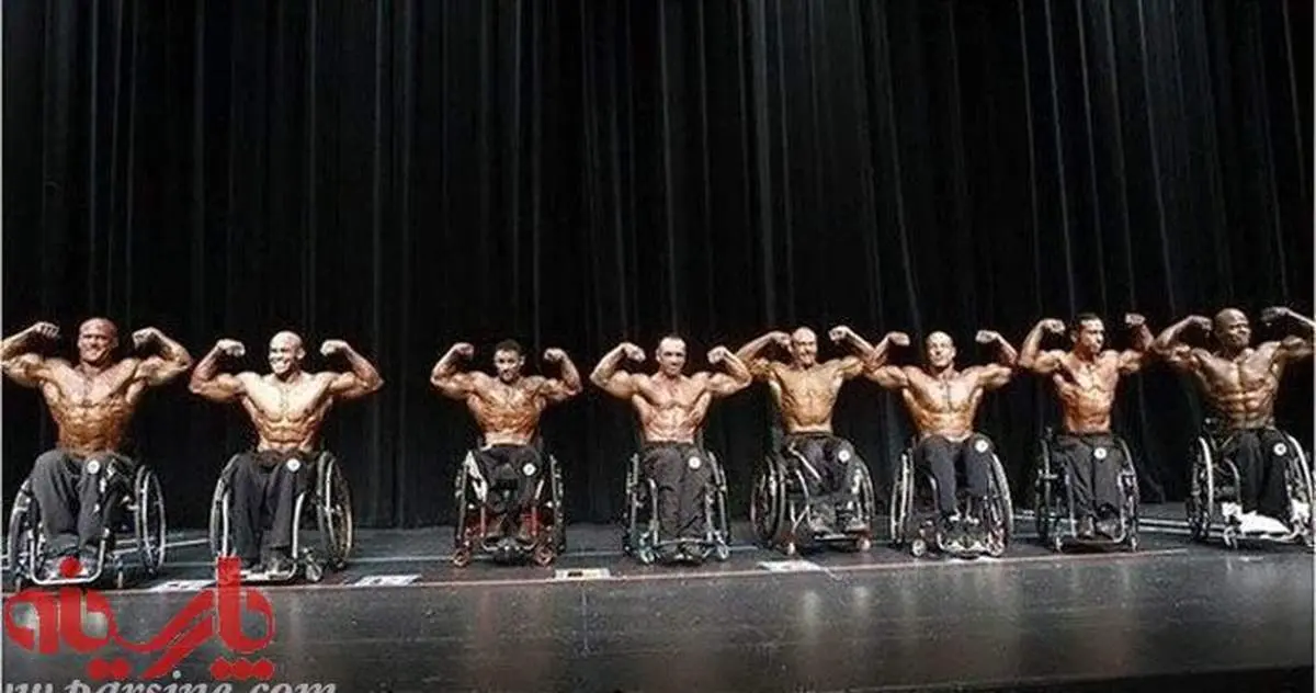 عکس: بدن سازان معلول