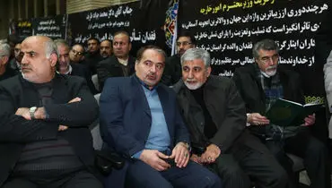 عکس/ حسین موسویان در یک مراسم