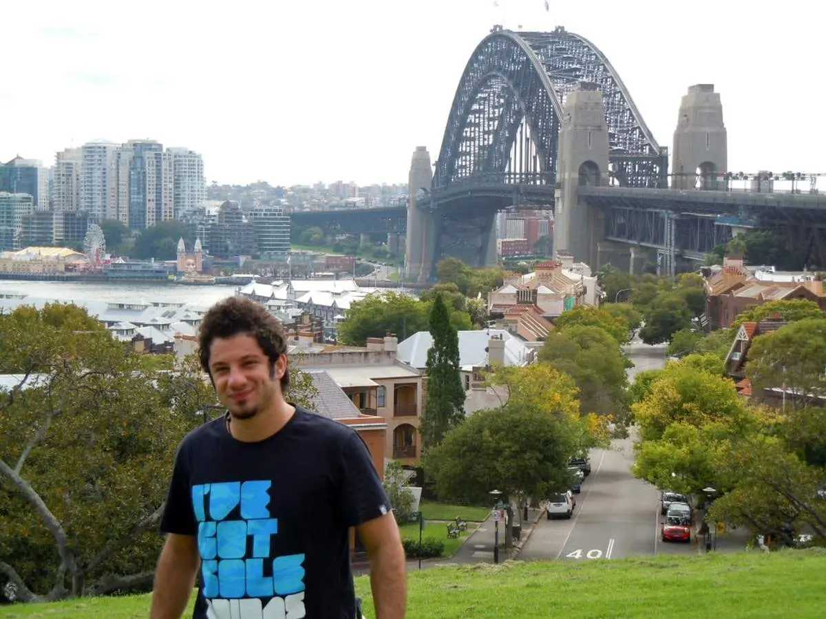 عکس/ بیژن رحمانی در استرالیا