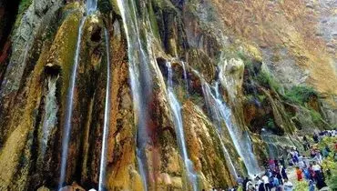 عکس/ یک آبشار منحصر به فرد