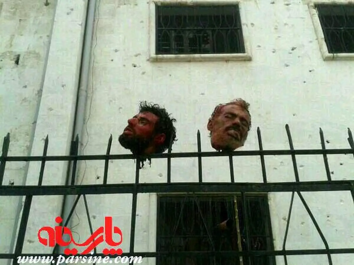 عکس: نمایش سربریده توسط داعش/ +18