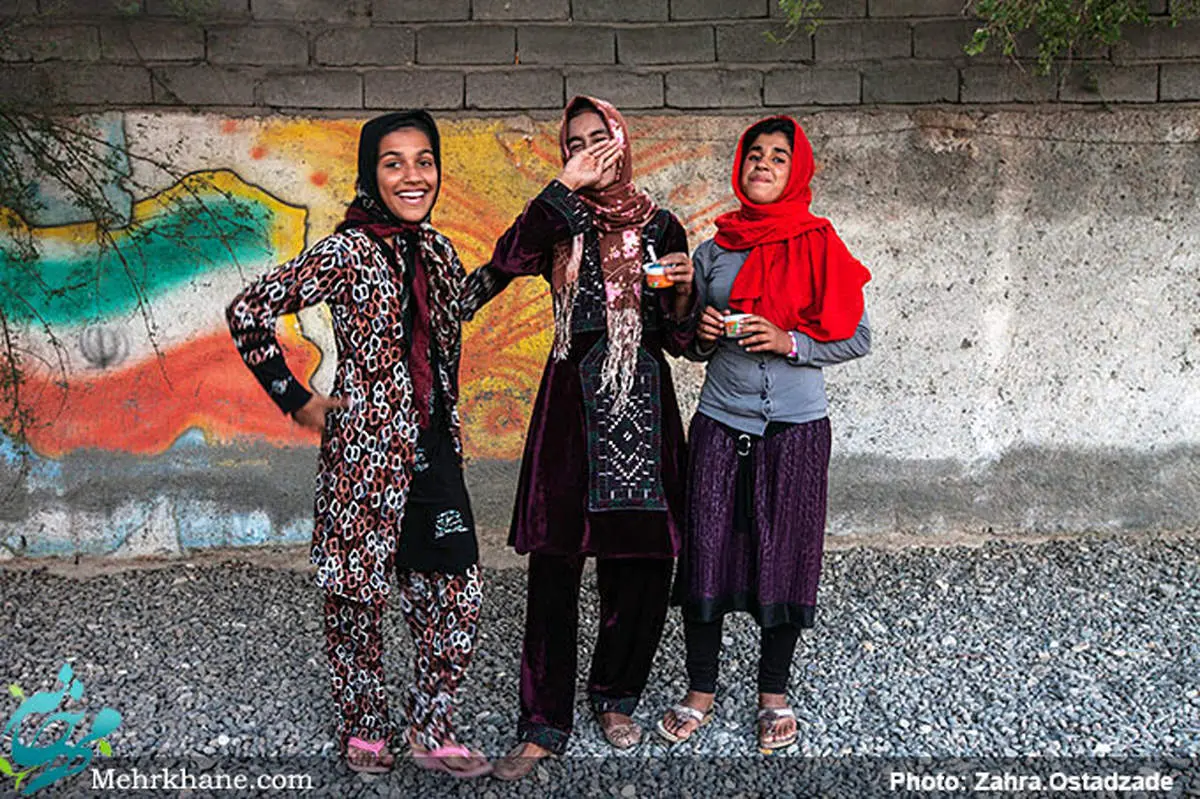 گزارش تصویری از دختران دبیرستان شبانه‌روزی رودبارجنوب