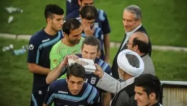 عکس / نکته جالبی در رفتار آندرانیک تیموریان