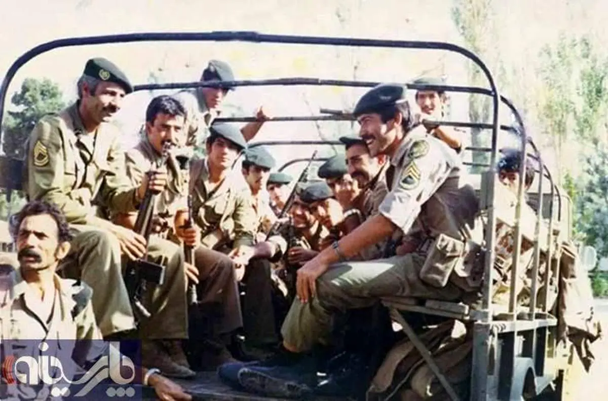 عکس: نیروهای ویژه هوابرد ارتش(نوهد) در زمان جنگ