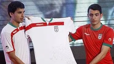 پیراهن تیم ملی در جام‌جهانی رونمایی شد