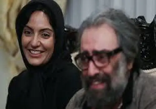 «مهناز افشار» و «مسعود کیمیایی» در پشت‌صحنه «متروپل»؛ سال 92