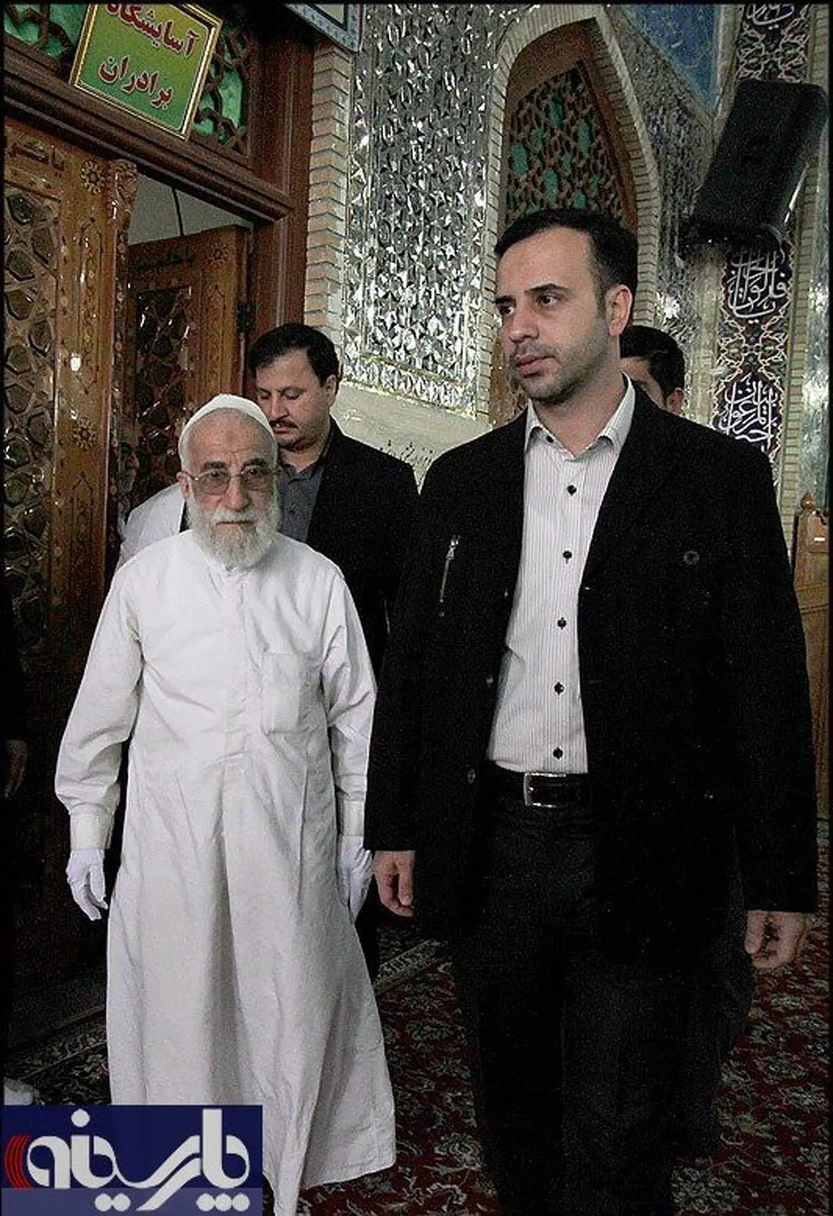 عکس کمتر دیده شده از آیت الله جنتی