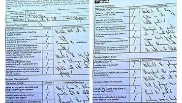 عکس/ برگه امتحانی فرهاد مجیدی