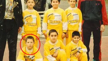 عکس/ وقتی آندرانیک تیموریان بچه بود