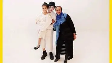 عکس/ پیمان معادی درکنار خانواده