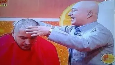اقدام جالب علی ضیا در تلویزیون +عکس