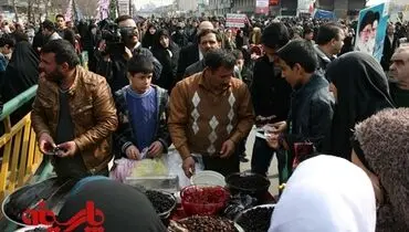 دوربین یک رسانه خارجی با آلو فروش چه کار داشت؟+تصاویر