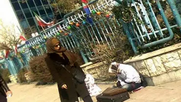پدیده دختران سنتوری در خیابان های تهران
