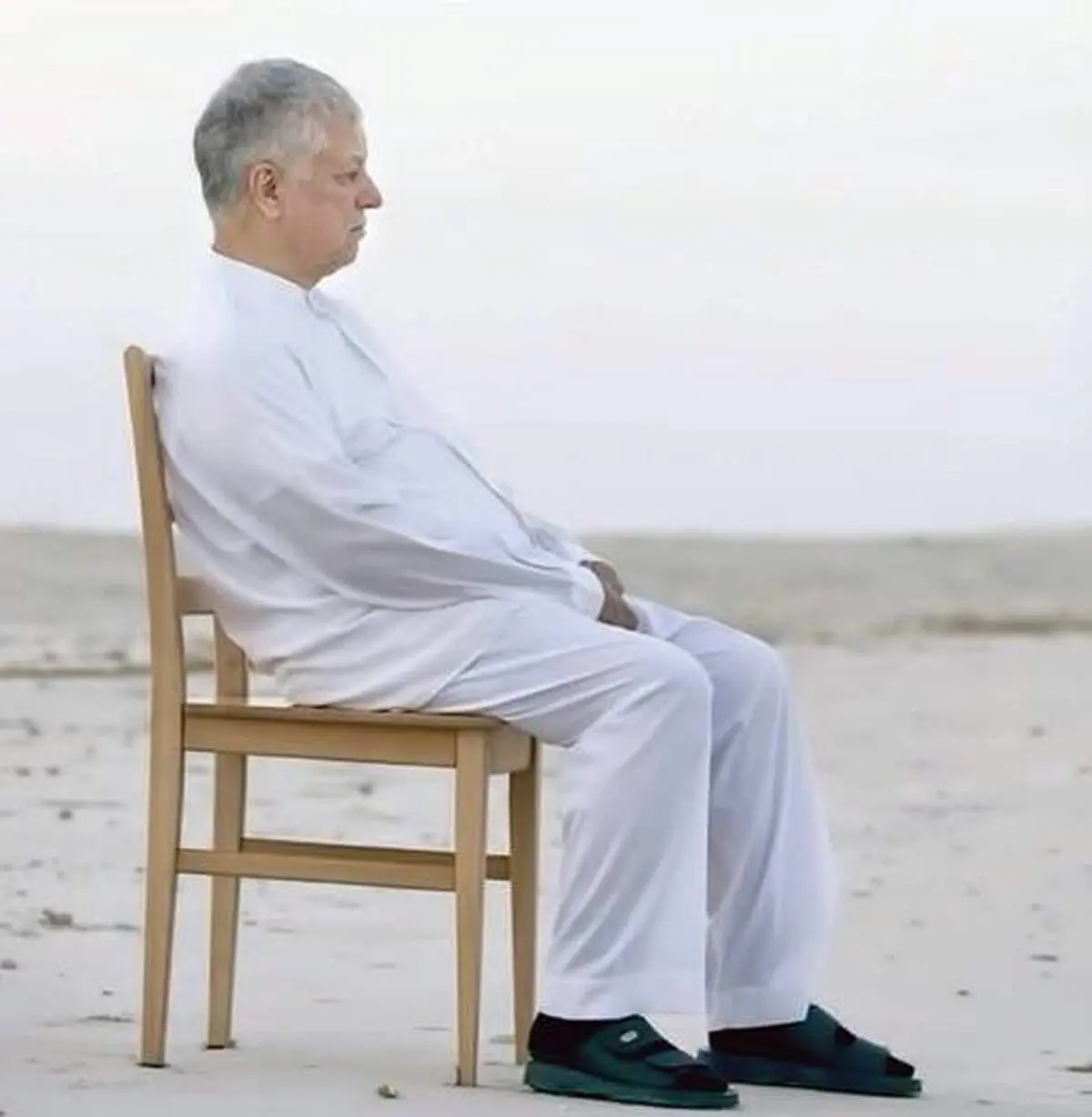 عکس:پیرمرد و دریا!