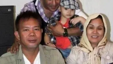 عکس/ پدرزن‌ و‌ مادرزن تایلندی‌ یوسف‌ تیموری