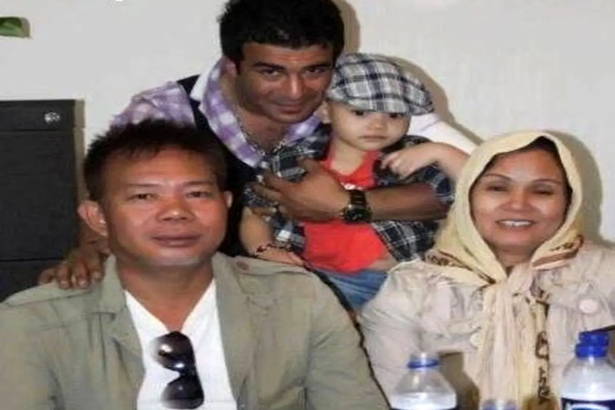 عکس/ پدرزن‌ و‌ مادرزن تایلندی‌ یوسف‌ تیموری
