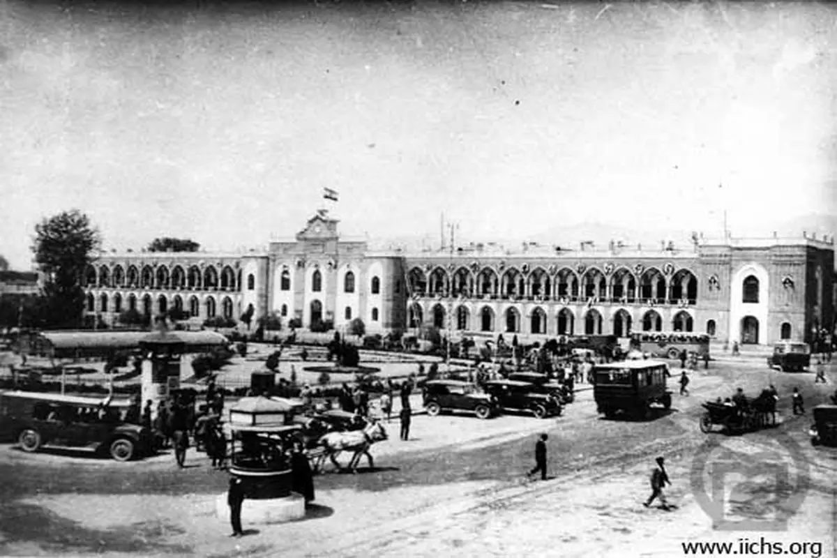 عکس/ ميدان توپخانه تهران قدیم