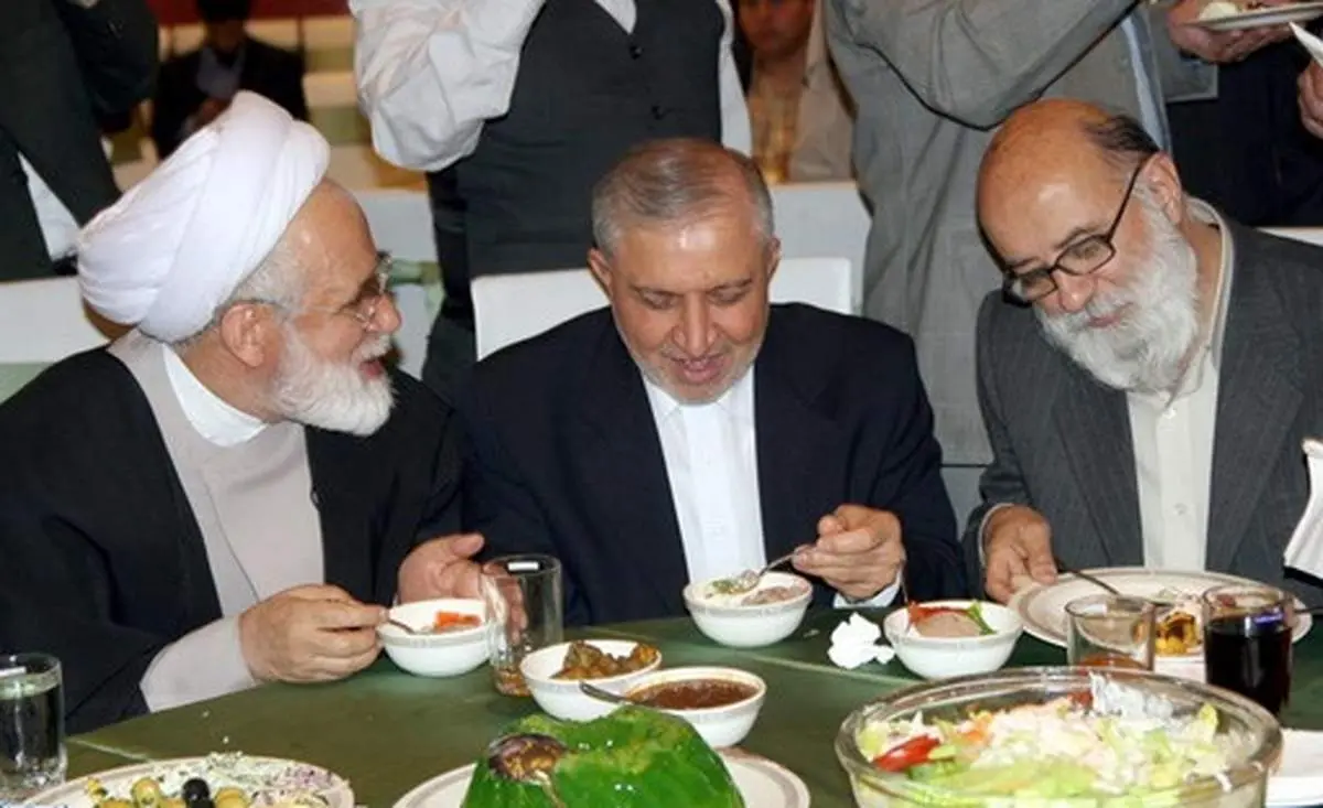 عکس/ کروبی و جاسبی در یک عروسی