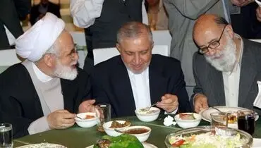 عکس/ کروبی و جاسبی در یک عروسی