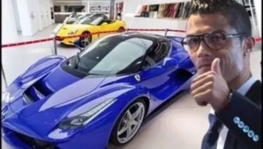 عکس/ اتومبیل گران قیمت یک فوتبالیست