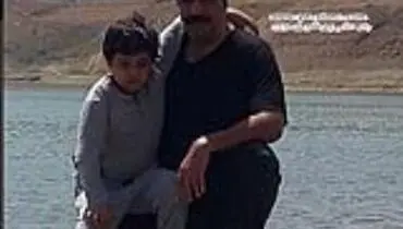 عکس کمتر دیده شده امیر جعفری و پسرش