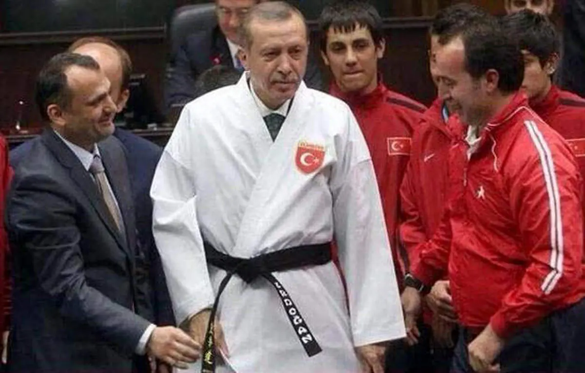 عکسی متفاوت از اردوغان