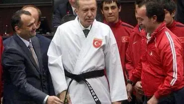 عکسی متفاوت از اردوغان