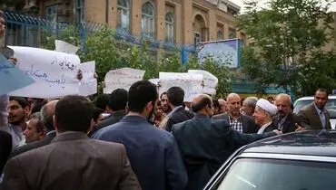 عکس/ لبخند هاشمی به دلواپس‌ها