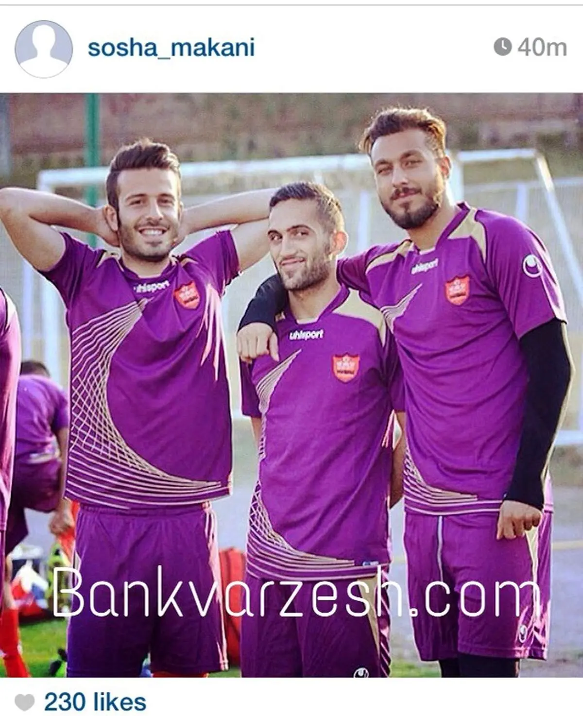 عکس/ مکانی، خوشحال درتمرین پرسپولیس