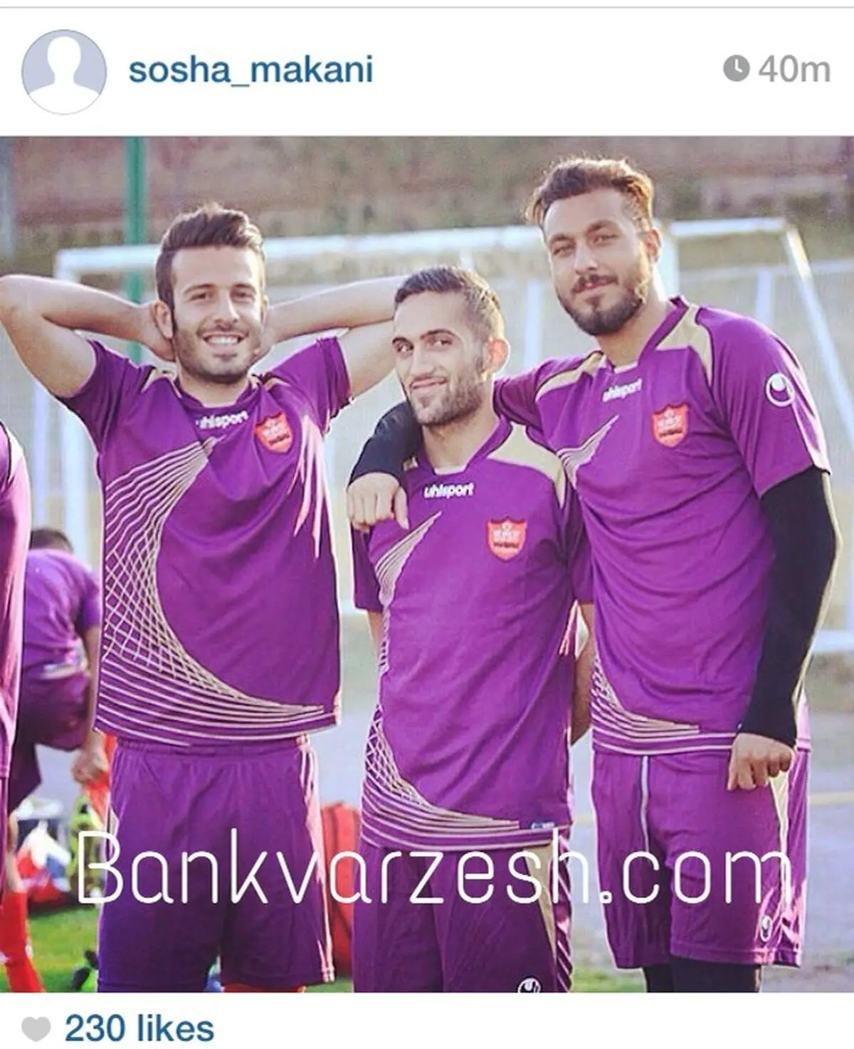 عکس/ مکانی، خوشحال درتمرین پرسپولیس