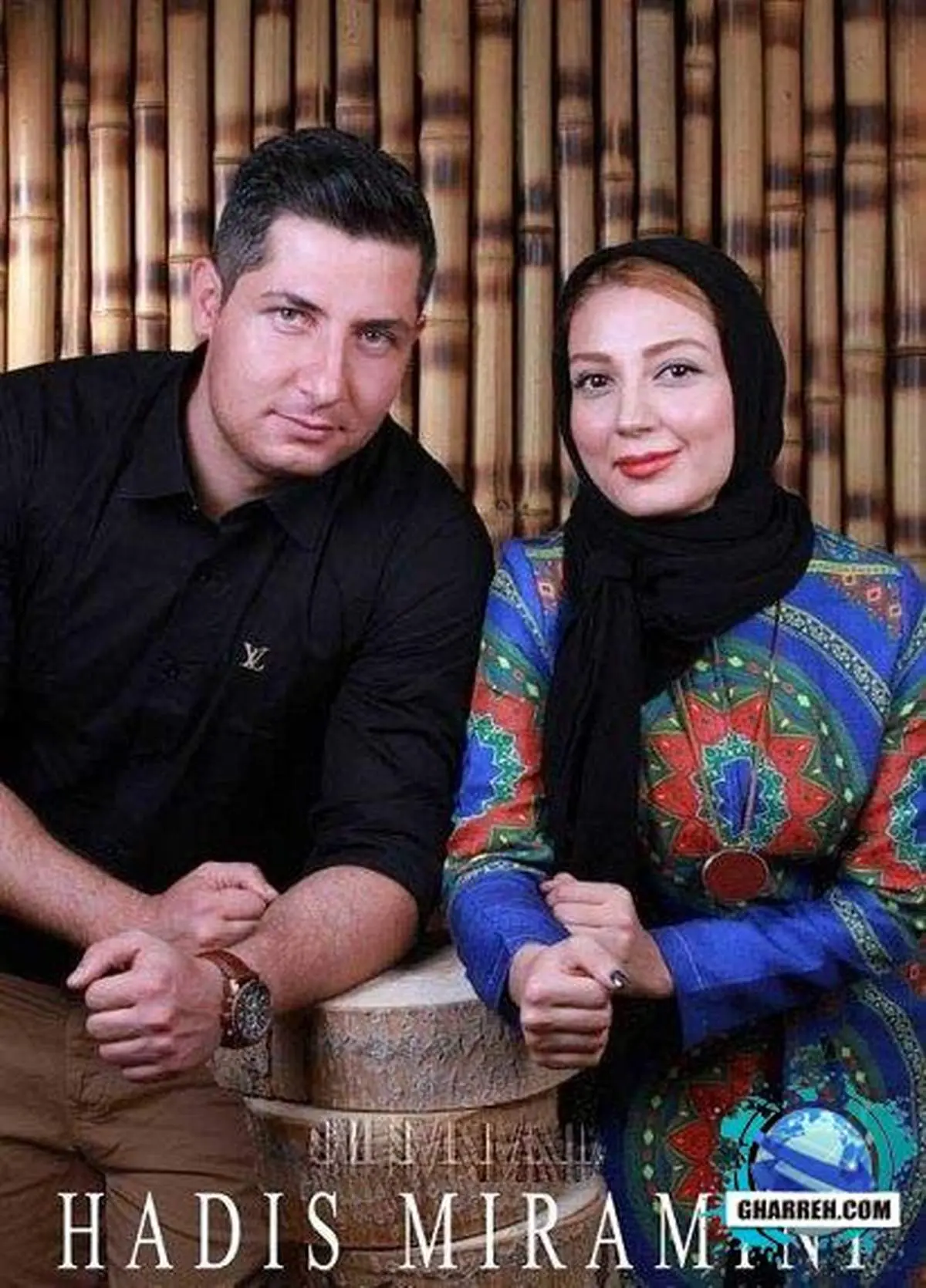 عکس حدیث میرامینی و برادرش