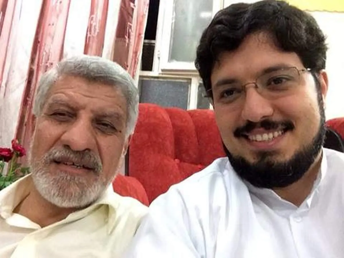 عکس: حاج صادق آهنگران و پسرش