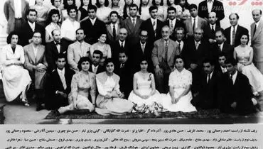 عکس تاریخی از اهالی موسیقی ایران