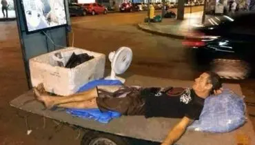 عکس/ بی خانمان فول آپشن
