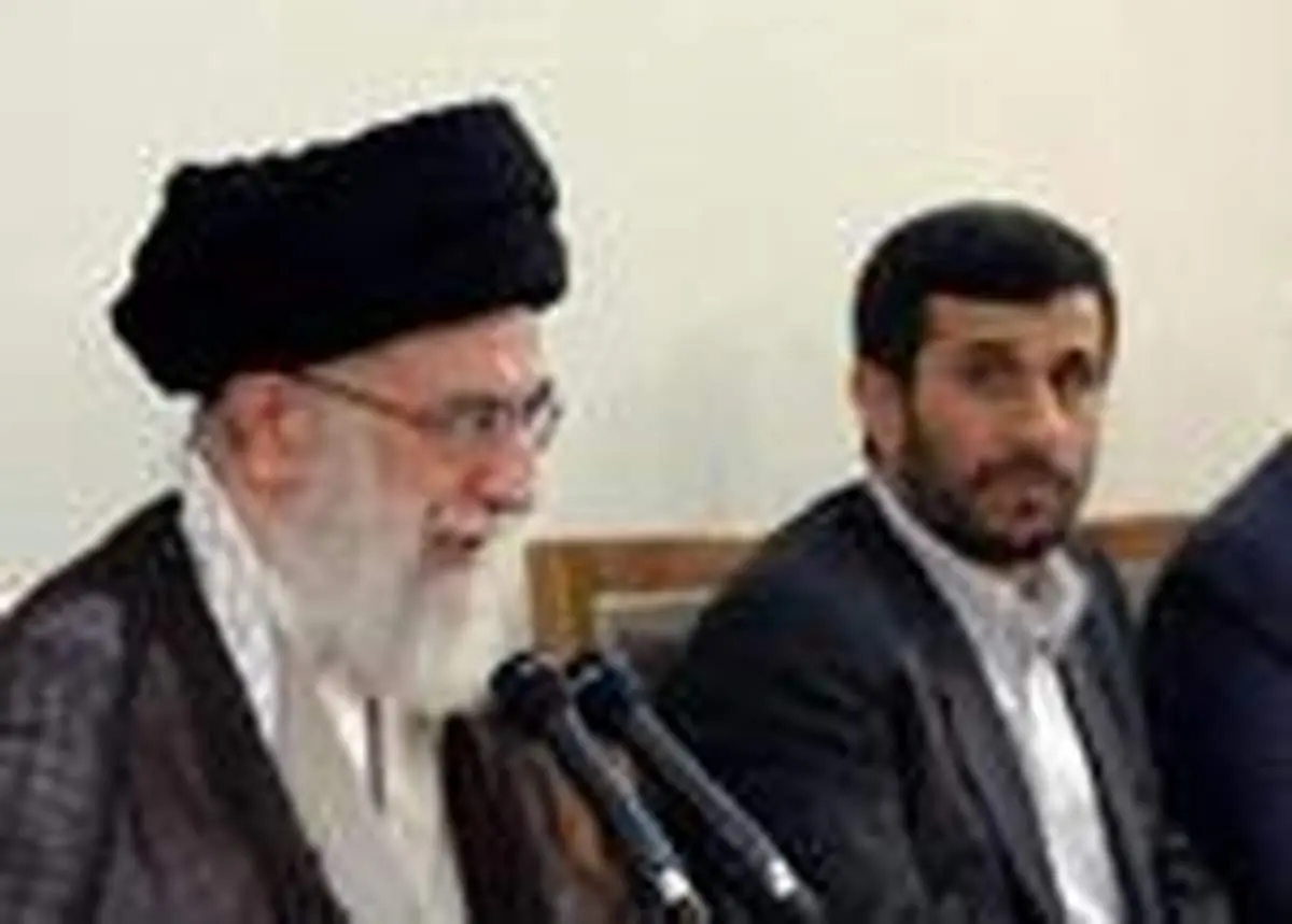 رهبرانقلاب در اولین سالگرد دولت احمدی نژاد چه گفتند؟